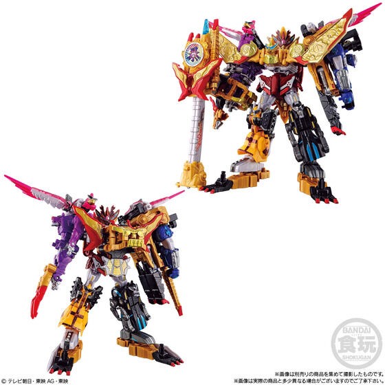 PRE-ORDER : Mini Pla Avataro Gattai Series 02 Toradoragonjin & Omikoshi Phoenix Set