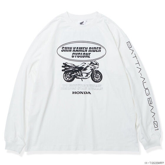 PRE-ORDER : "Shin Kamen Rider" Honda Long Sleeve T-shirt