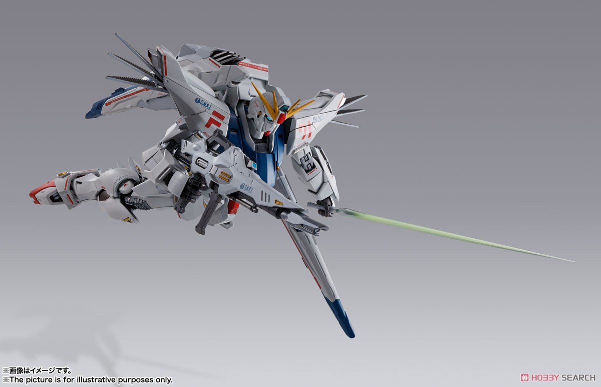 GUNDAM - Metal Build - Gundam F91 Chronicle White Ver. by Bandai