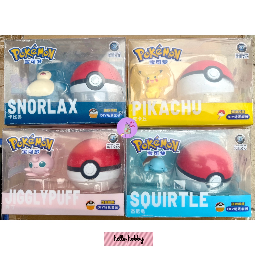Pokemon - Blooming Pokemon Scene Set Series by Shifeng Culture