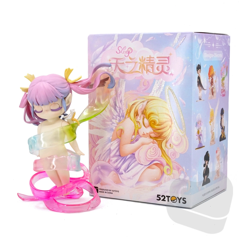 Blind Box - Sleep Heaven’s Elf Series ได้1ตัวแบบสุ่ม - by 52toys (Set of 8+ 2secret)