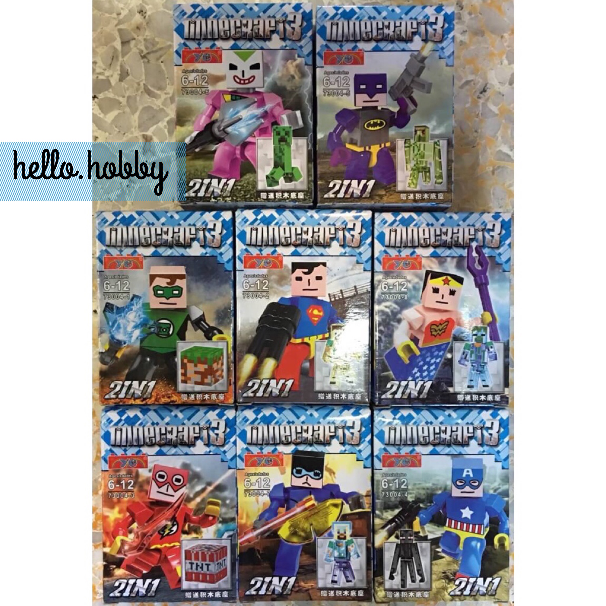 YE 73004 1-8 Minecraft