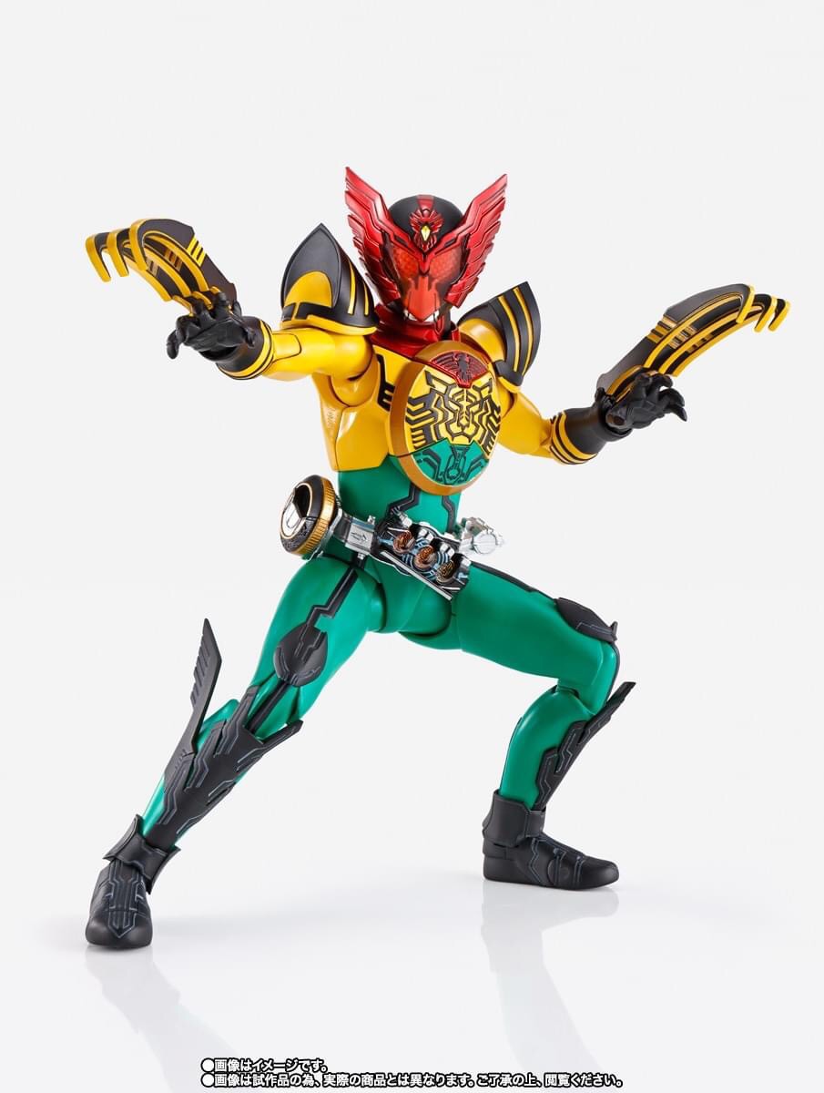 [TAMASHII NATION 2021] *Limited P-bandai* S.H.Figuarts (Shinkocchou Seihou) Kamen Rider OOO Super Tatoba Combo (Lot JP มีกล่องน้ำตาล)
