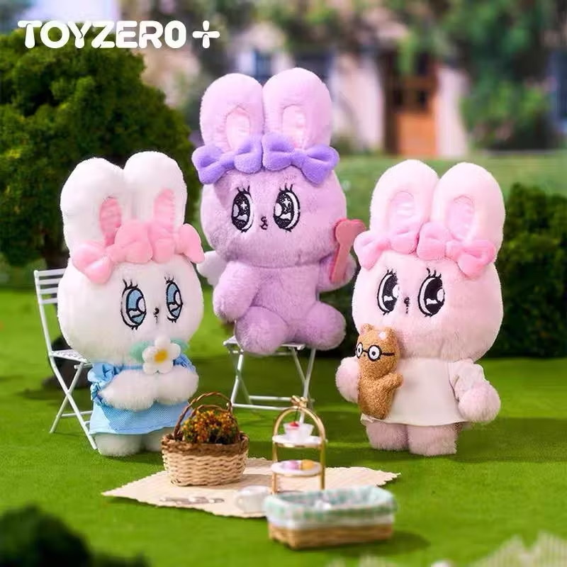 Esther Bunny Sweet Date Series Plush Keychain by Toyzero+