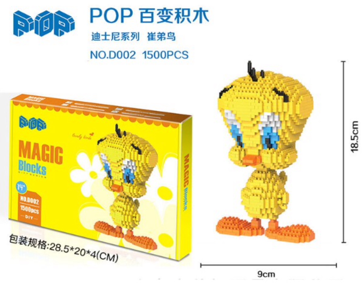 POP D002 Tweety 1500pcs