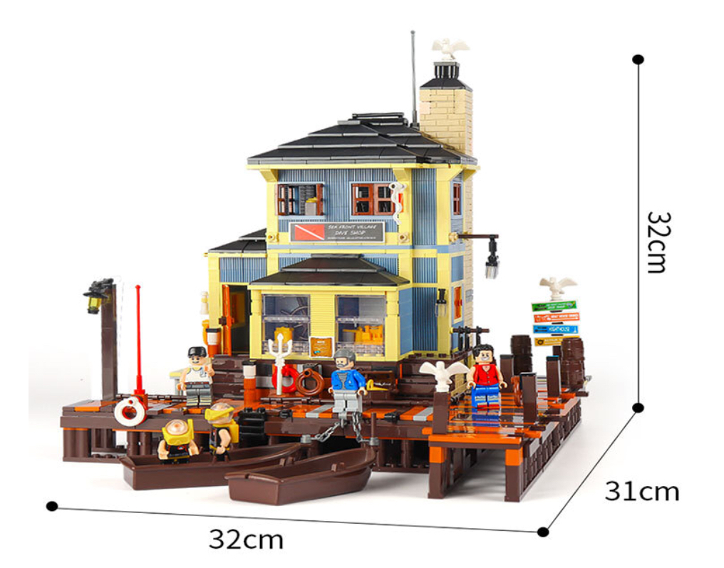 Pangu Pg 12001 Dive Shop 1460pcs