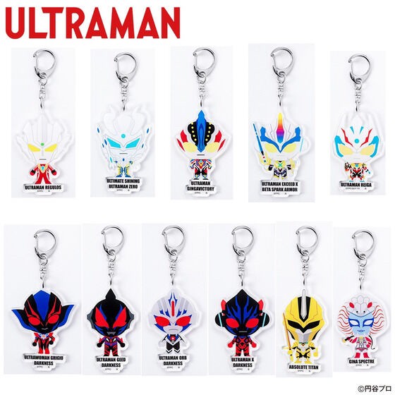 PRE-ORDER : Ultra Galaxy Fight Acrylic Charm vol.2