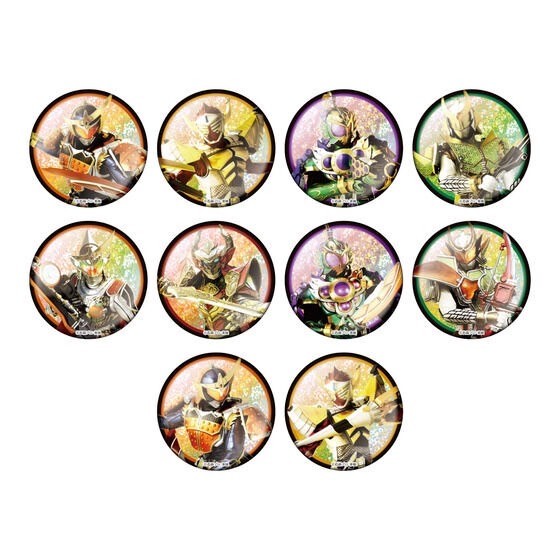 PRE-ORDER : Kamen Rider Gaim 10th EVENT ~This is our stage!~ Holographic Can Badge