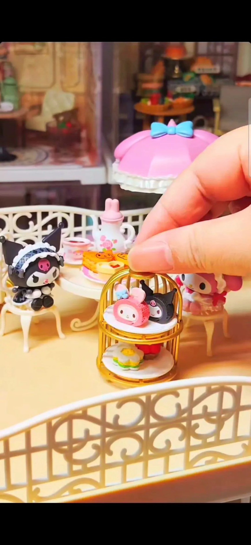 Sanrio - My Melody Kuromi Sweet Tea Party by Re-Ment (Set of 8)