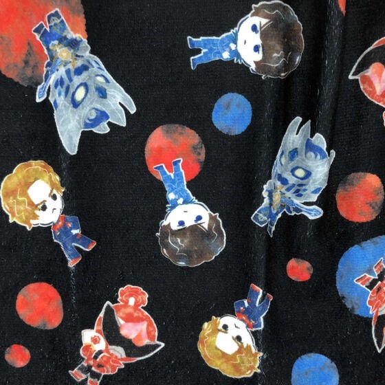 PRE-ORDER : Avataro Sentai Donbrothers Deformed Face Towel Two Shot Pattern (Don Momotaro & Sonoi)