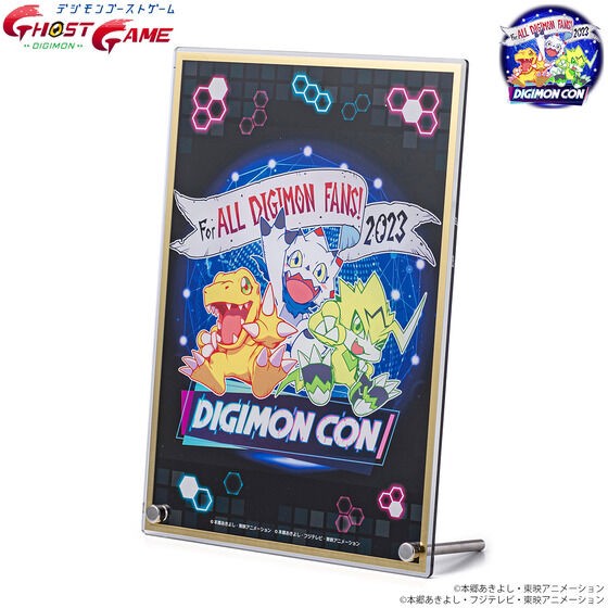 PRE-ORDER : DIGIMON CON 2023 Acrylic Board