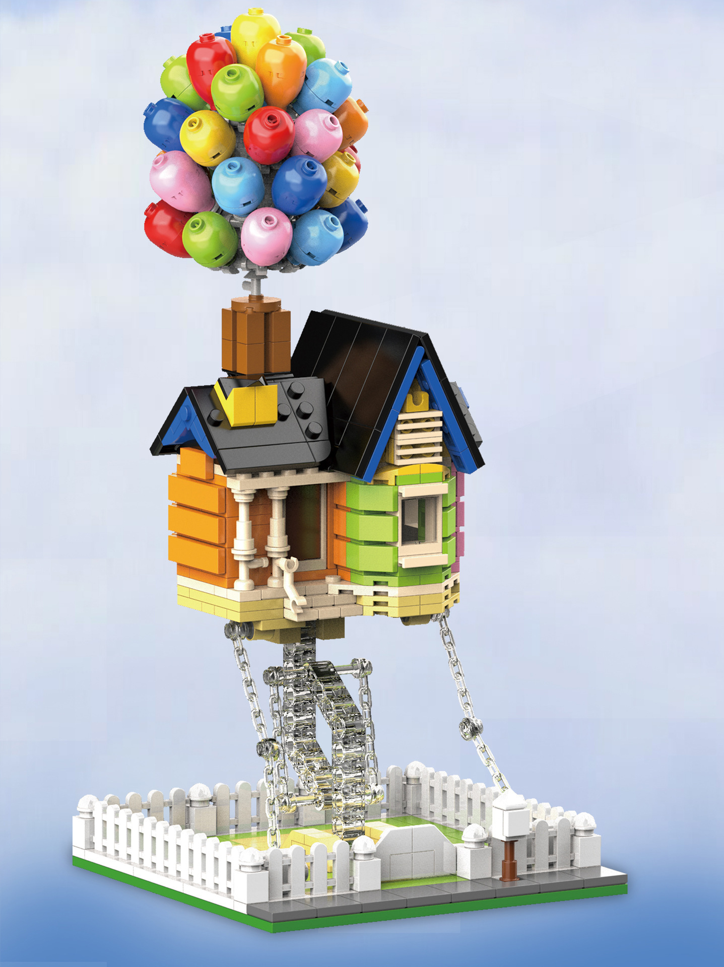 DK 7025 Up Balloon House 555pcs