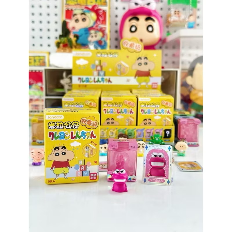 ร้าน🇹🇭 พร้อมส่ง✨ โมเดลสวมนิ้ว ได้ 1ตัว Mini Bean - Crayon Shinchan - Baby Series Jandoon