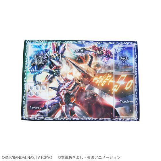 PRE-ORDER : Battle Spirits Microfiber Play Sheet Handkerchief (Digimon Collaboration Ver)