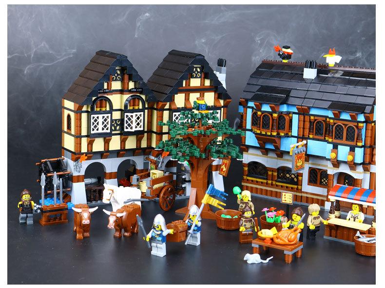 Lepin 16011 Medieval Market Village 1601pcs