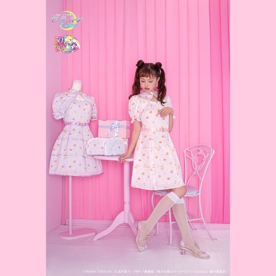 PRE-ORDER : Movie version "Sailor Moon Cosmos" x RoseMarie seoir Collaboration Dress (2 types in total)