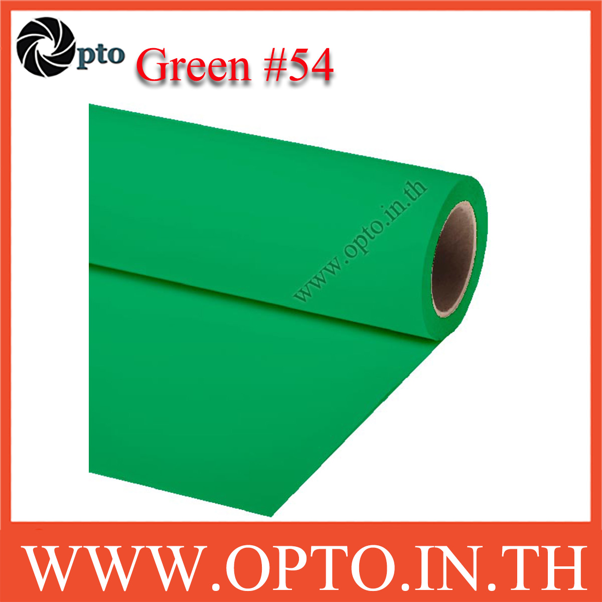 Green Paper Background Backdrop 2.72x11m. for Chromakey(No54)