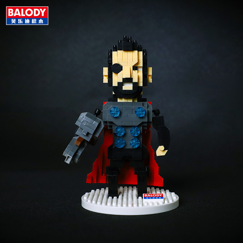 Balody 18100 1-8 Super Heroes