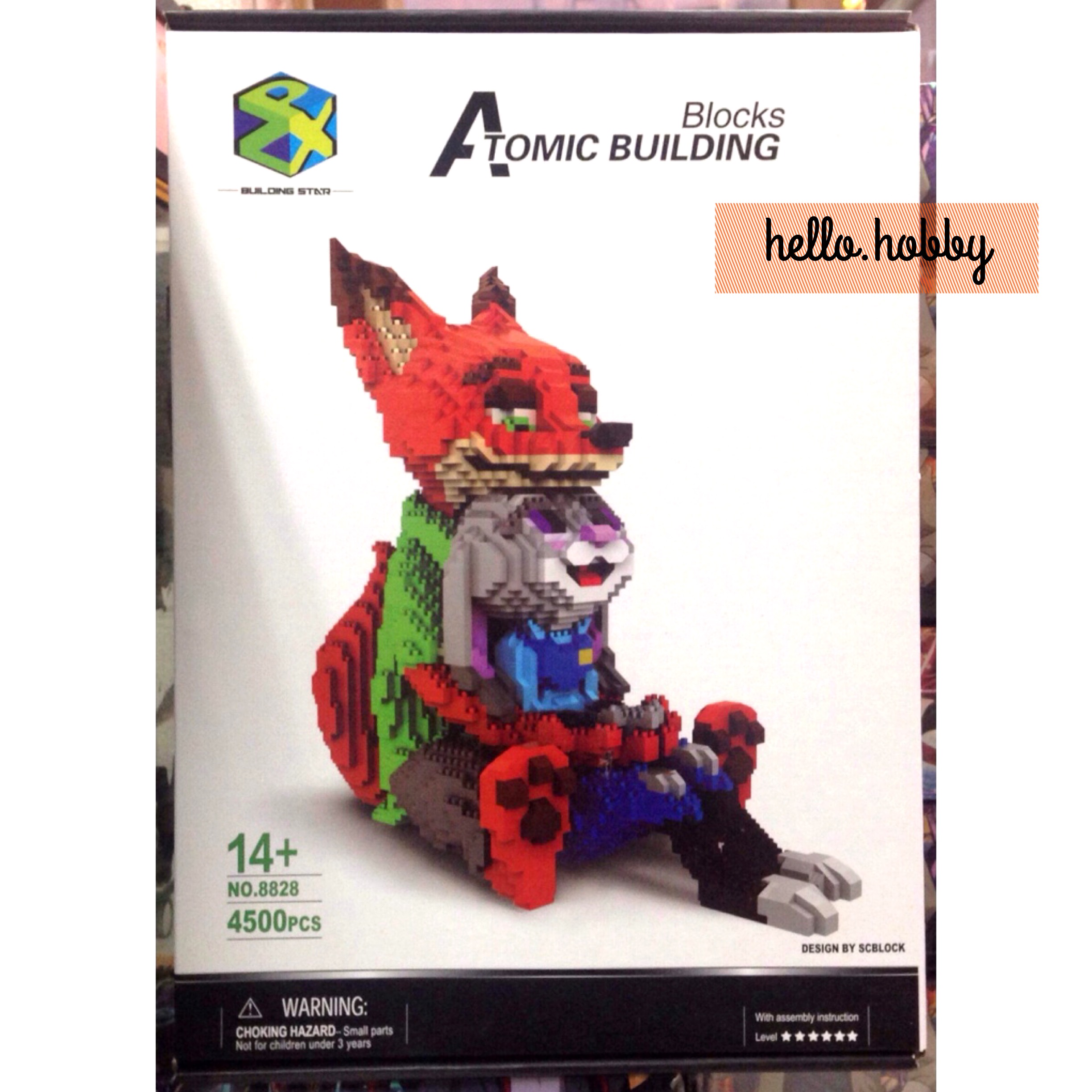 Building Star 8828 Zootopia Nick&Judy 4,500pcs