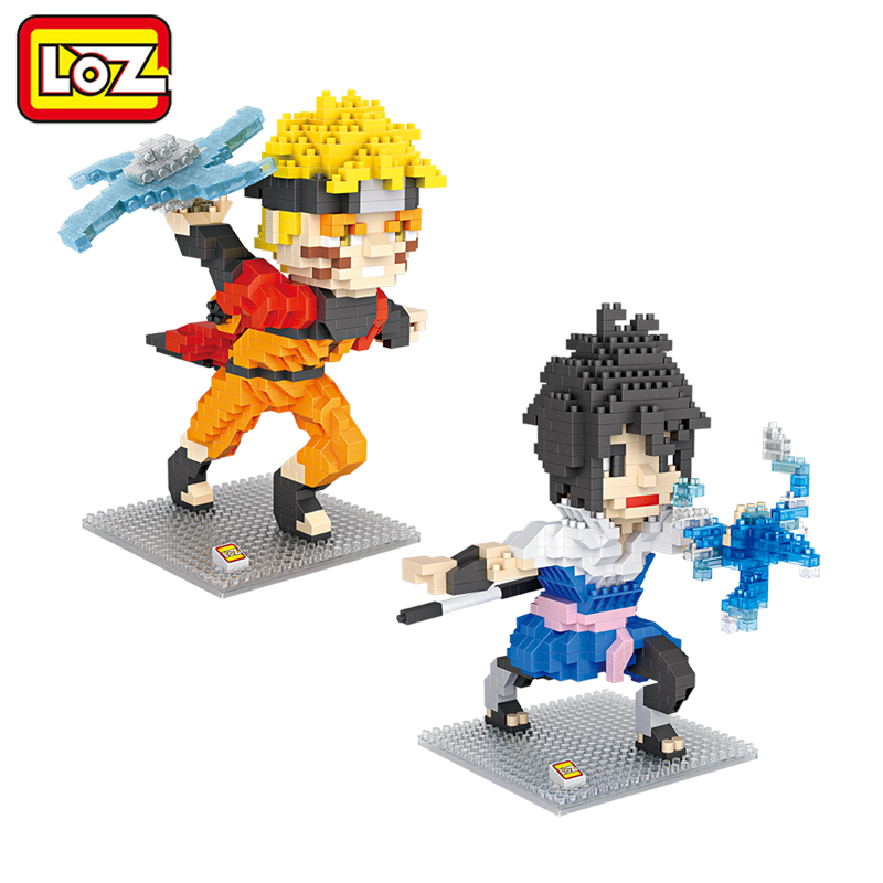 Loz 9743 Naruto Shippuden Uchiwa Sasuke 620pcs
