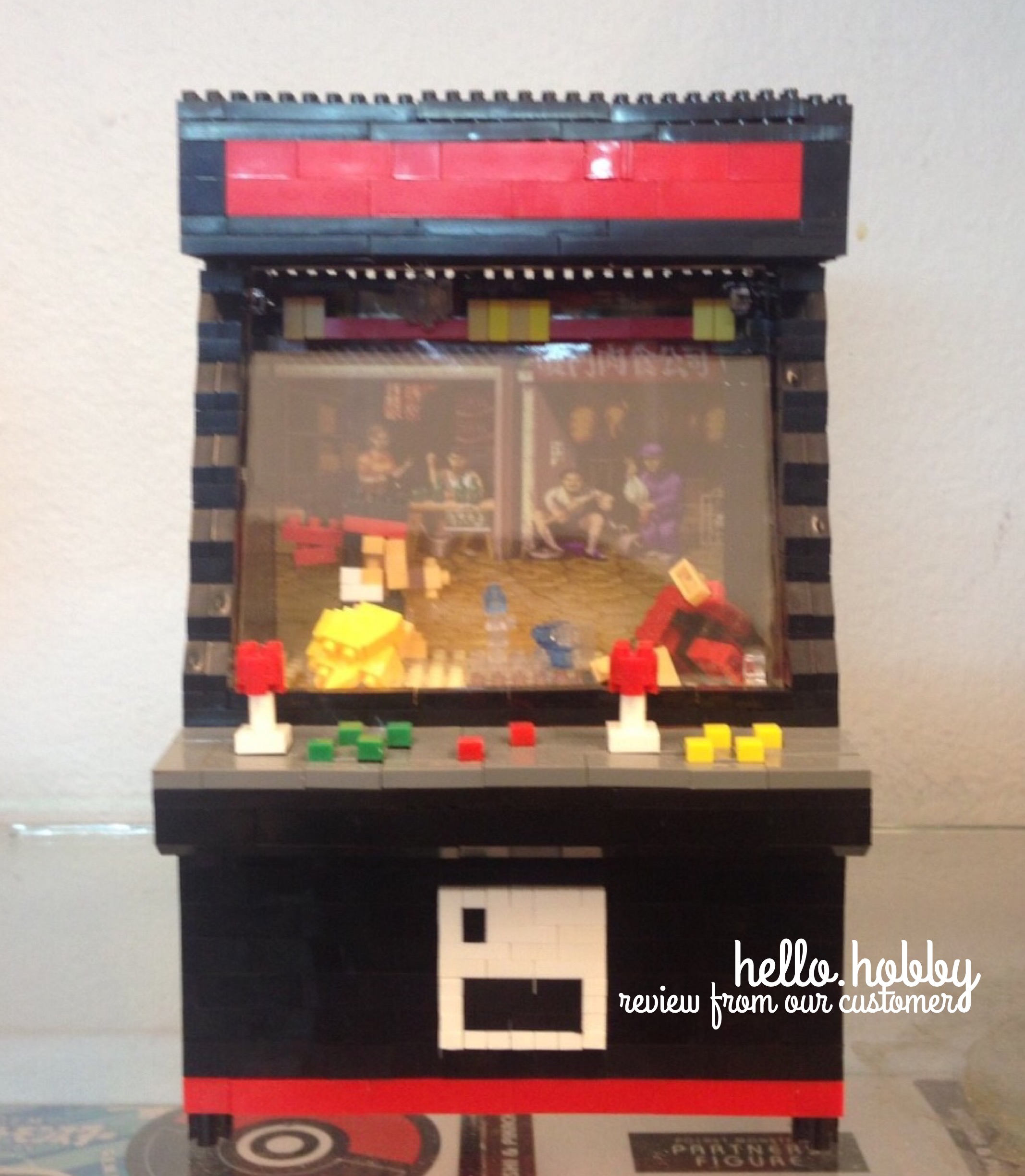 ZRK 7808 Mini Game Machine Street Fighter 1060pcs (มีไฟ)