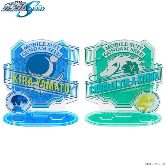 PRE-ORDER : Mobile Suit Gundam SEED Kira Cagalli Birthday Series Acrylic Stand