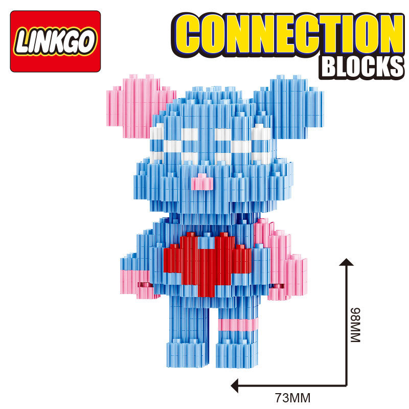 Linkgo 68486-68493 Bearbrick