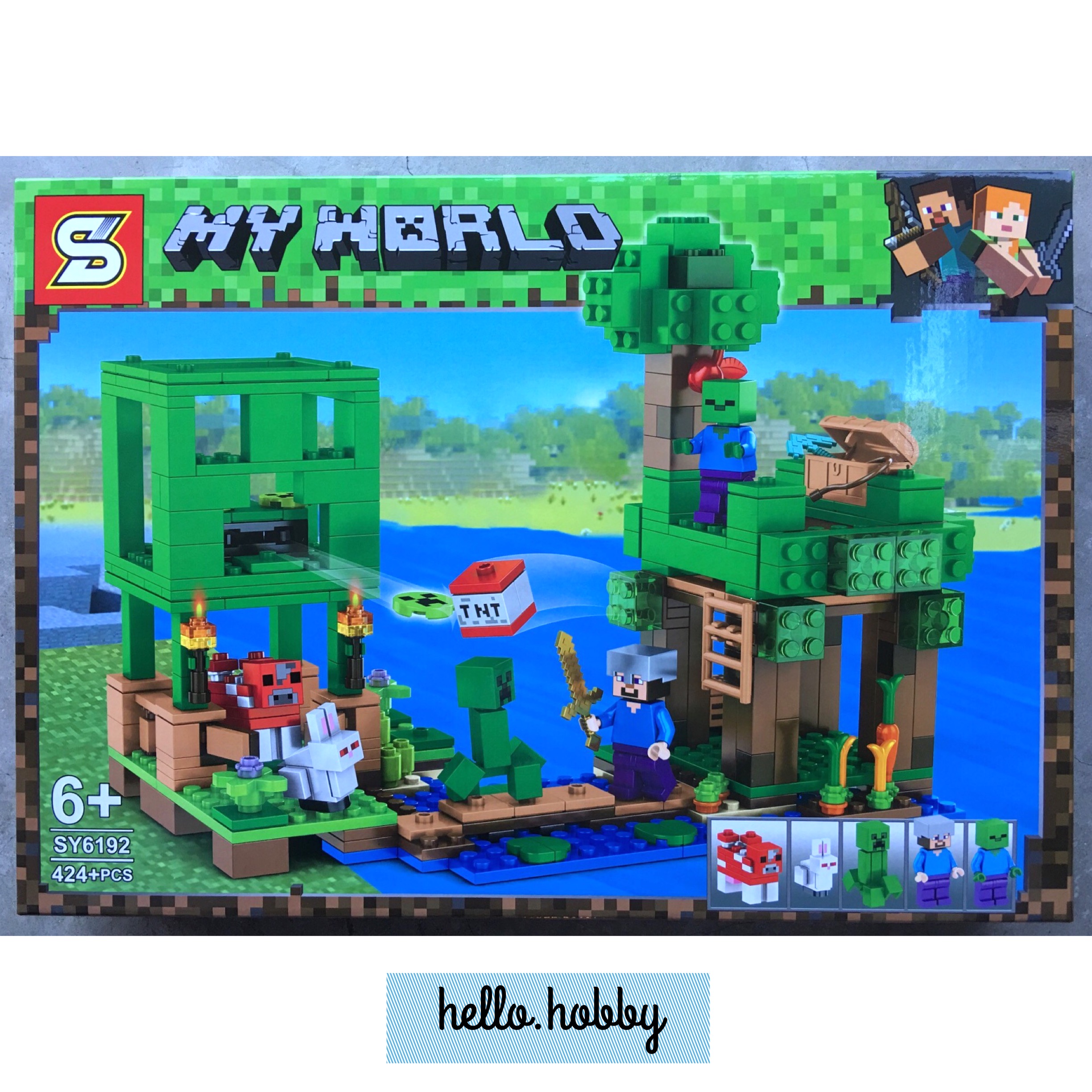 Sy 6192 Minecraft 424pcs