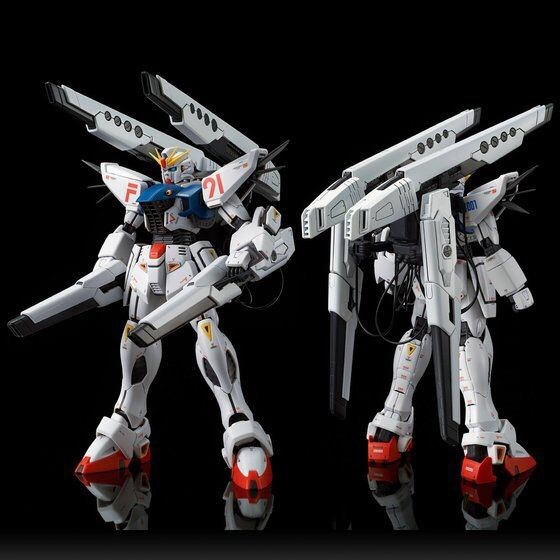 PRE-ORDER : MG 1/100 GUNDAM F91 VER. 2.0 BACK CANNON TYPE AND TWIN VSBR SET UP TYPE PLASTIC MODEL