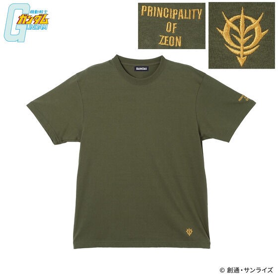 PRE-ORDER : Mobile Suit Gundam Mark Basic Line Embroidery T-shirt