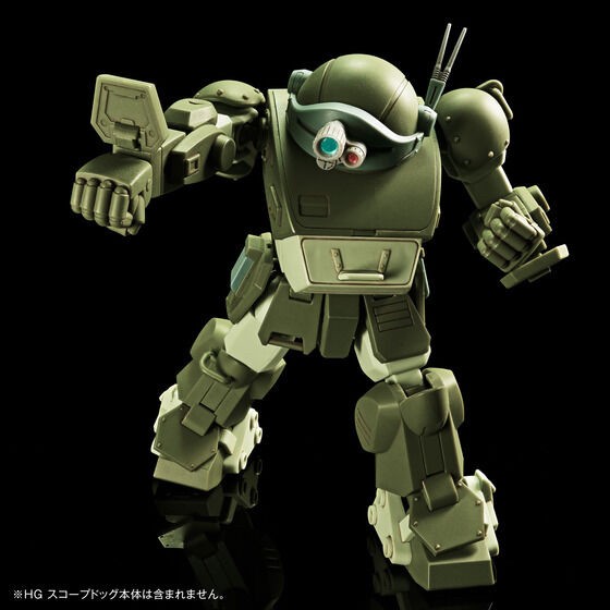PRE-ORDER : HG ScopeDog Extension Parts Set 1 Plastic Model