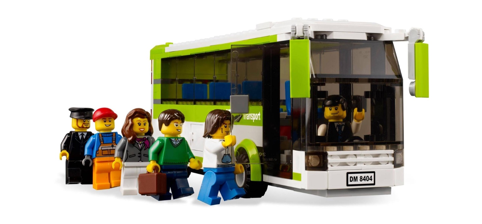 Lepin 02023 Public Transport Station 968pcs