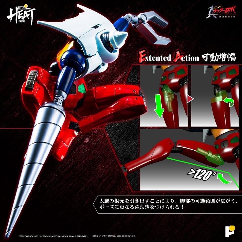 METAL HEAT Series Getter 2 (Getter Robo Armageddon ver.) by POSE+