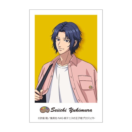 PRE-ORDER : New Prince of Tennis The Prince Goes Abroad Luggage Tag with Illustration Sheet