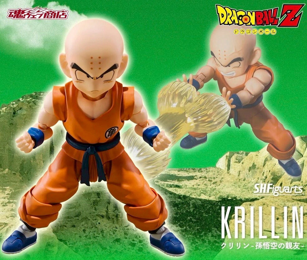 PRE-ORDER : S.H.Figuarts Krillin -SON GOKU'S OLD FRIEND- (Dragon Ball Z)