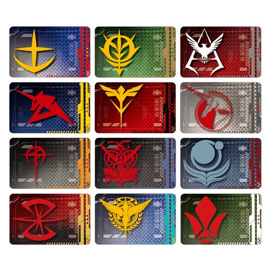 PRE-ORDER : Gundam Series PIICA + Clear Pass Case 2nd Crest Series (Random)