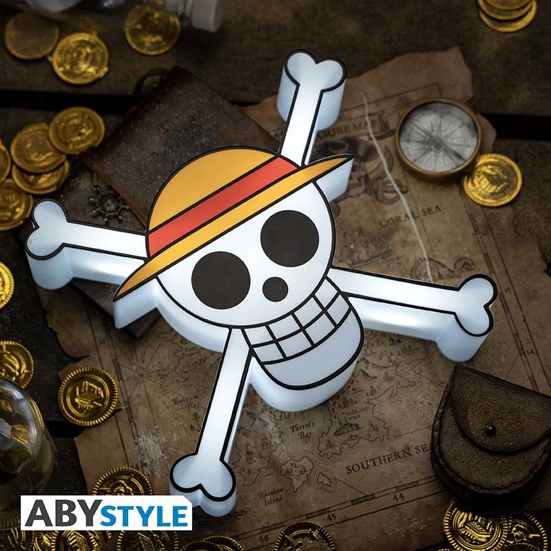 One Piece Straw Hat Pirates Skull Lamp