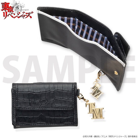 PRE-ORDER : Tokyo Revengers Leather Collection Tri-fold Wallet