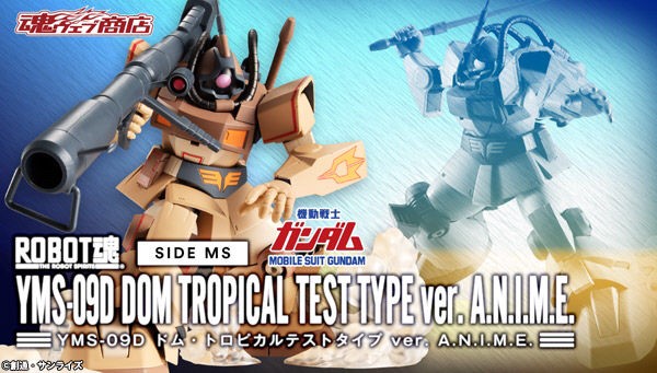 PRE-ORDER : ROBOT SPIRIT SIDE MS YMS-09D DOM TROPICAL TEST TYPE VER. A.N.I.M.E.
