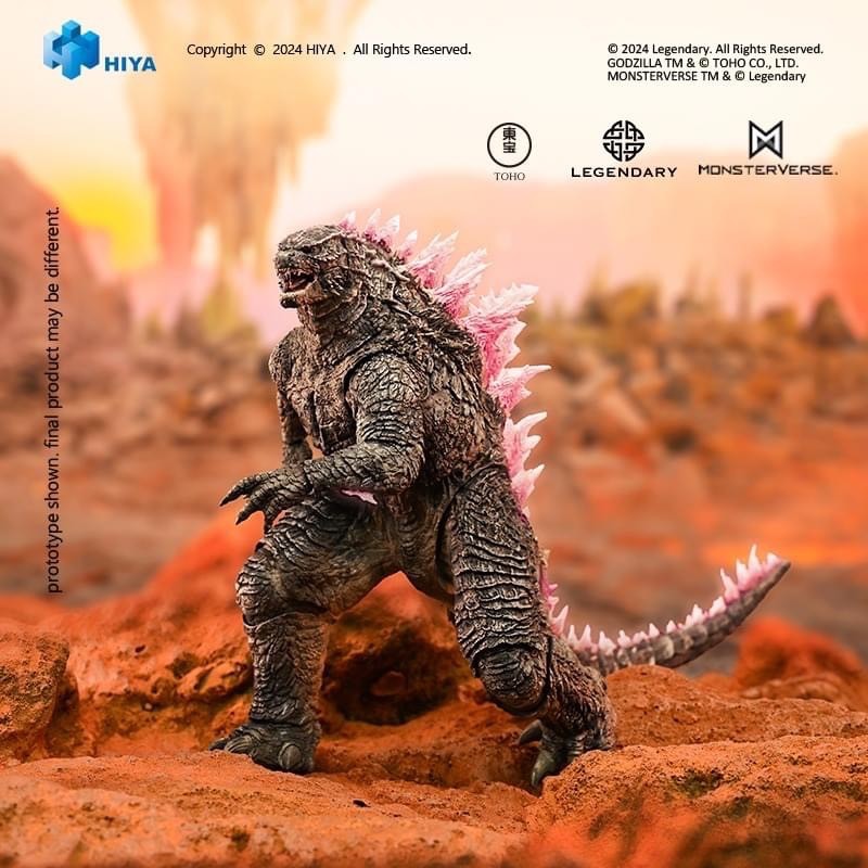 Pre-order : EXQUISITE BASIC Series Godzilla x Kong: The New Empire Godzilla Evolved Ver. Action figure by Hiya Toys