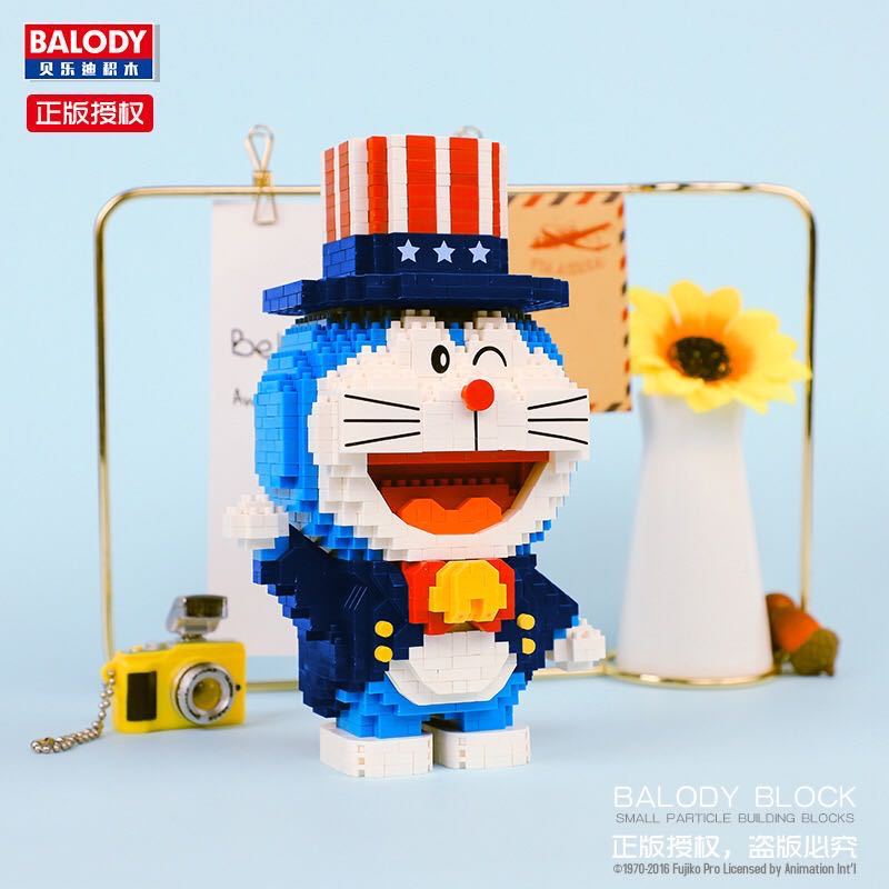 Balody 16130-16137 Doraemon Around The World