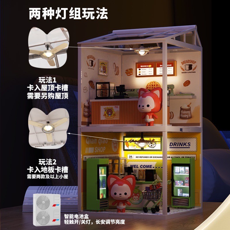 DIY Miniature House บ้านโมเดล ALI the Fox - Fruit Gift Box