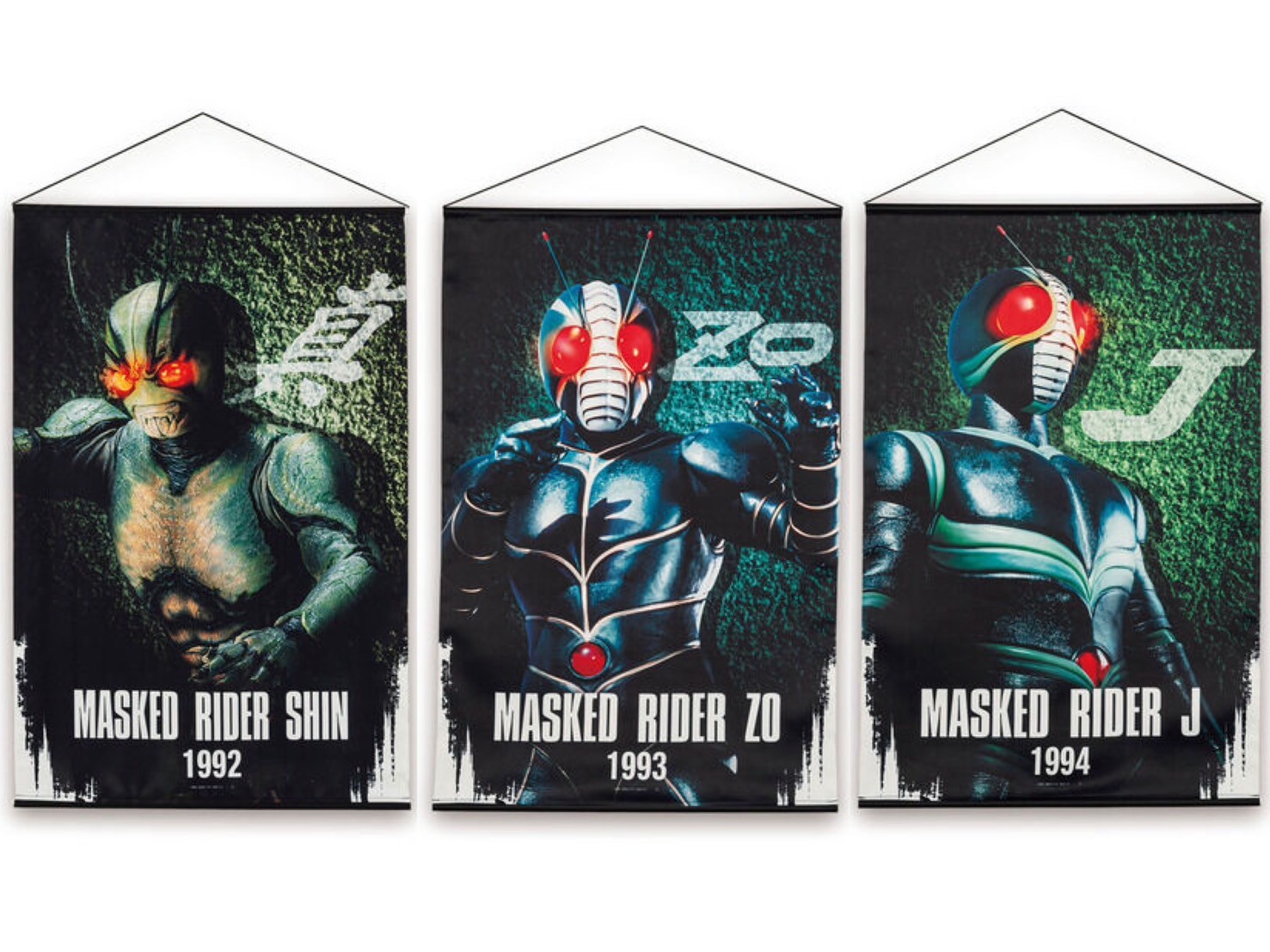 PRE-ORDER : Shin Kamen Rider Prologue/Kamen Rider ZO/Kamen Rider J / Kamen Rider Build B2 Tapestry