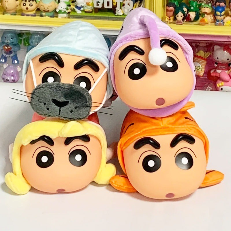 ตุ๊กตาชินจังดุ๊กดิ๊ก - Crayon Shinchan - Floppy Fish Plush Series by 52Toys