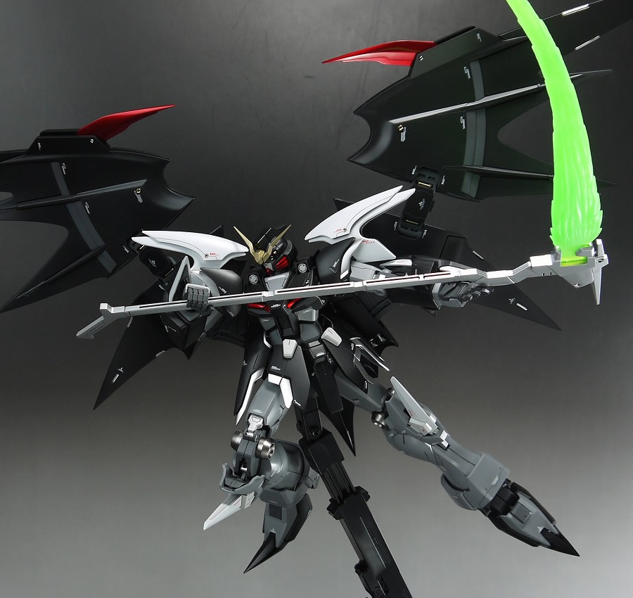 MG 1/100 Gundam Deathscythe-Hell EW Ver. by Bandai