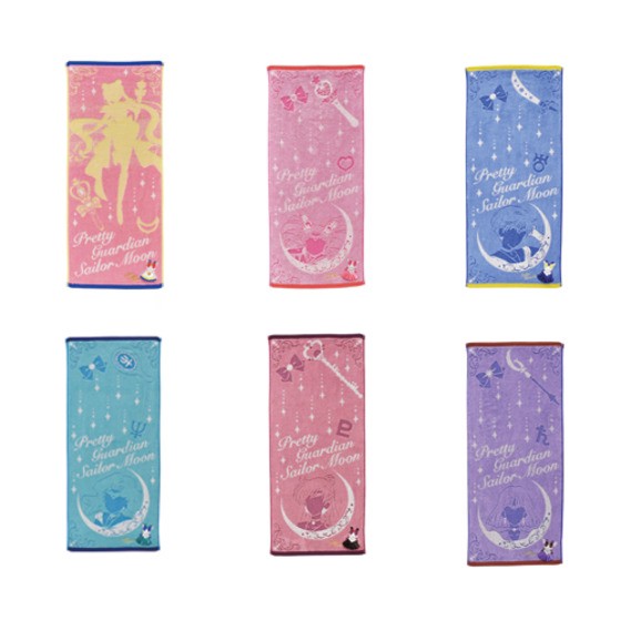 PRE-ORDER : Pretty Guardian Sailor Moon Costume Series vol.2 Face Towel (6 types in total)