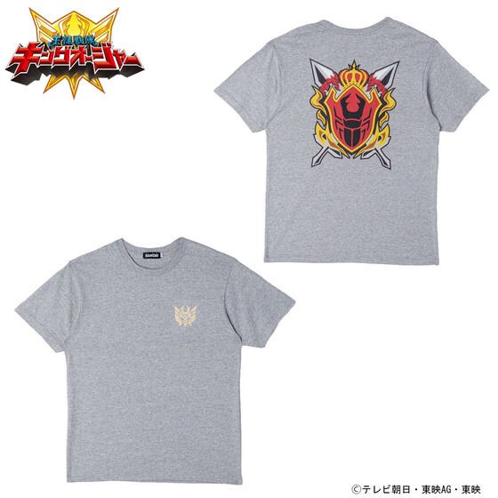 PRE-ORDER : Ohsama Sentai King-Ohger T-shirt Mark Pattern (Ohkuwagata Ohger)