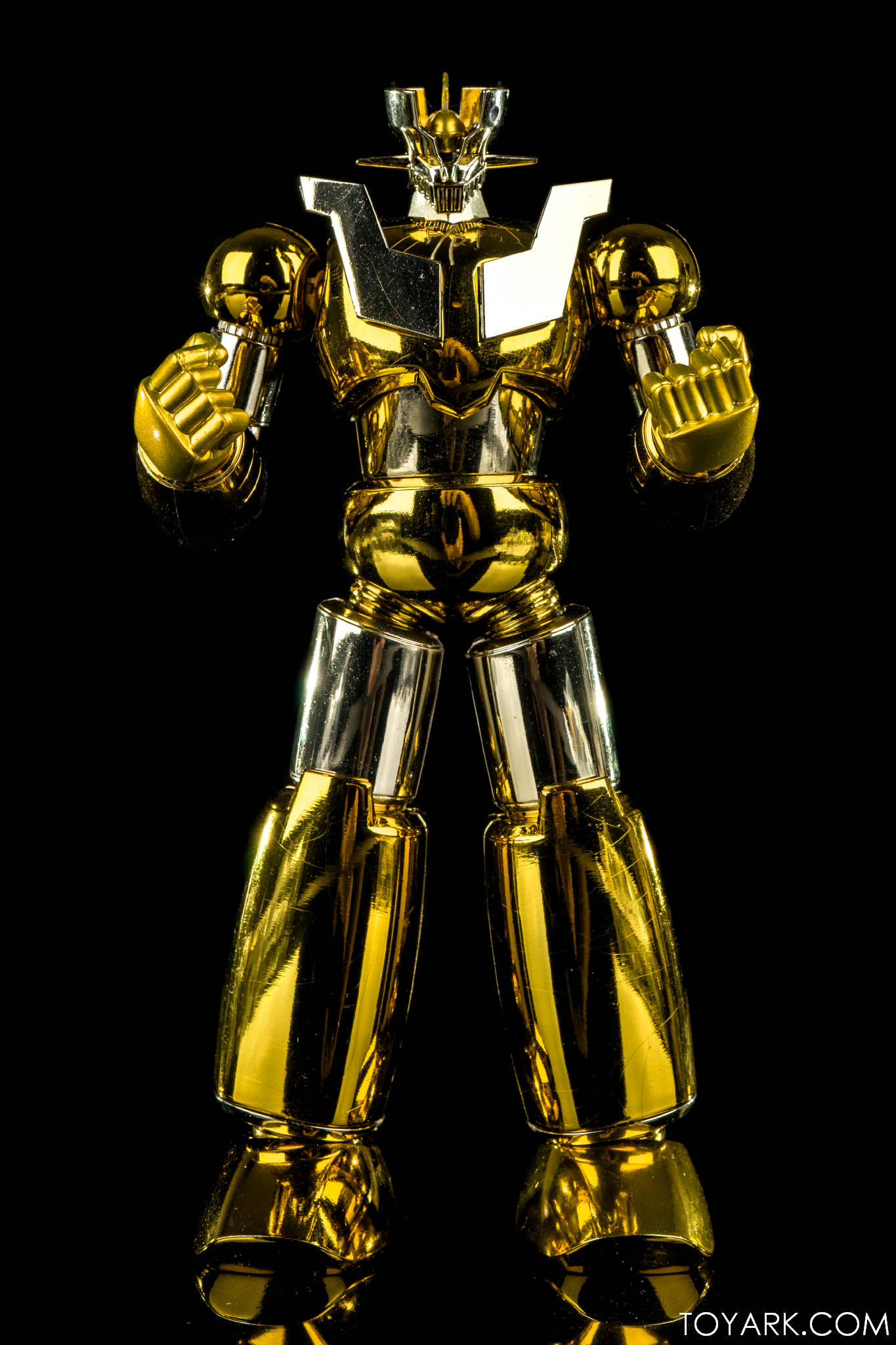 Super Robot Chogokin Shin Mazinger Z Gold Ver. Tamashii Nations 10th Anniversary World Tour Exclusive by Bandai