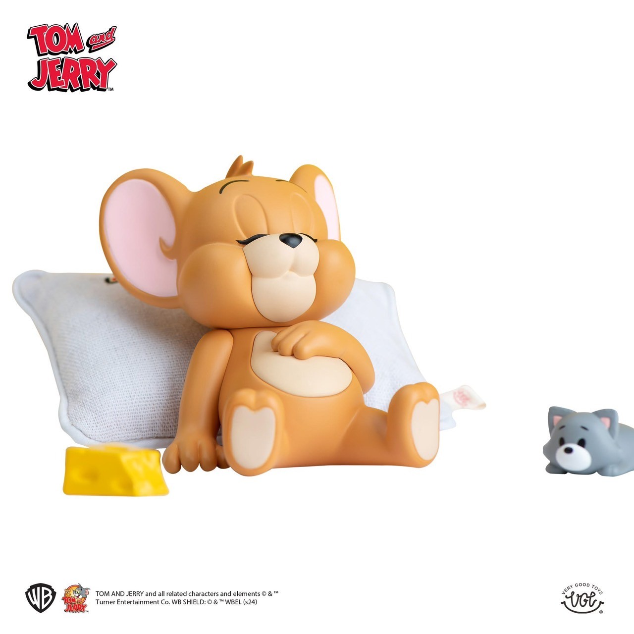 Pre-order : Tom and Jerry Sleepy Jerry with Little Tom by VGT (Very Good Toys)