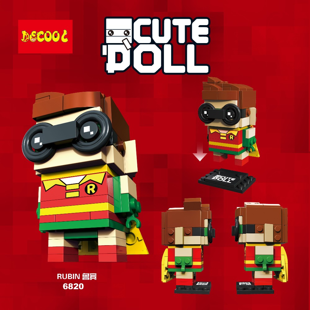 Decool 6815-6823 Super Heroes Set